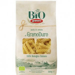 Tészta BIO Fusilli Granoro 500 gr. 