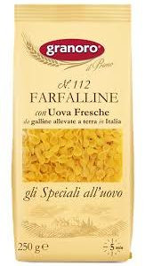 Tészta Farfalline tojásos Granoro 250 gr.