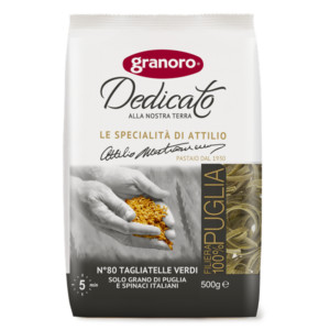 Tészta Tagliatelle spenótos Granoro 500 gr.