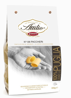 Tészta Paccheri Attilio Granoro 500 gr.