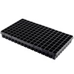   Desch Plantpak szaporító tálca 53x30 cm 144 lyukas, fekete, szögletes